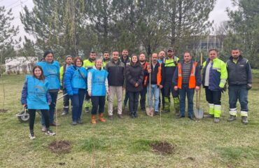 Harikalar Diyarı Parkında fidanlarımız toprakla buluştu
