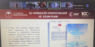 Su Verimliliği Strateji Belgesi ve Eylem Planı Değerlendirme Toplantısı Gerçekleştirildi