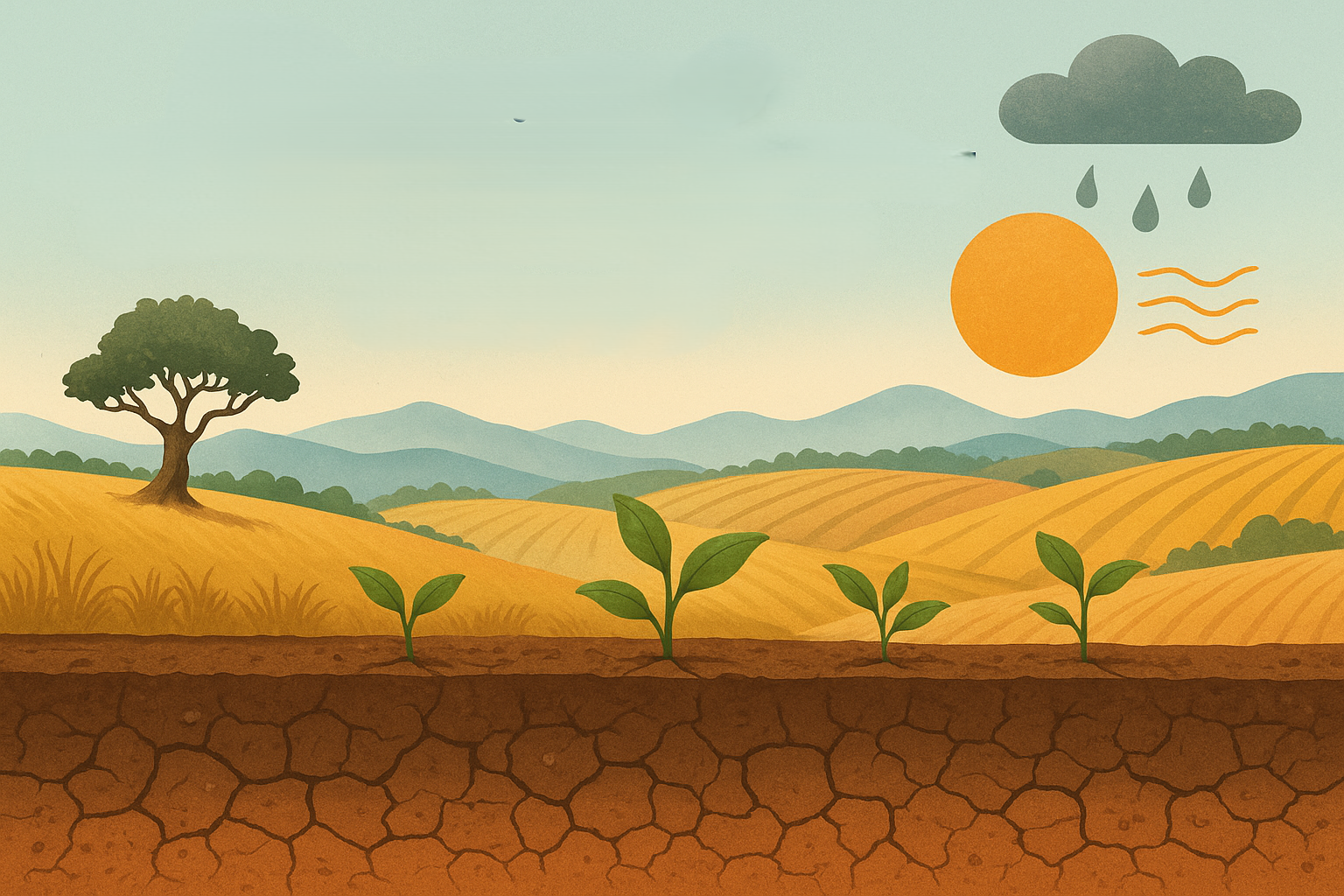 İklim değişimlerinin Akdeniz Bölgesinde Toprak Yapısı ve Verimliliği Üzerine Etkileri Çalışmaları İklim değişimlerinin Akdeniz Bölgesinde Toprak Yapısı ve Verimliliği Üzerine Etkileri Çalışmaları